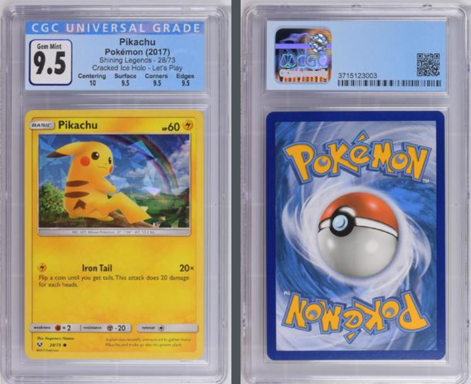 Pikachu - 28/73 Holo Rare Promo - Shining Legends – JAB Games13