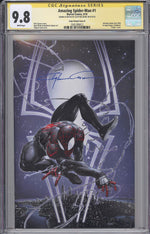 Amazing Spider-Man #1 CGC SS 9.8 Clayton Crain Virgin Variant - Miles Morales Remarked with Blue Sig
