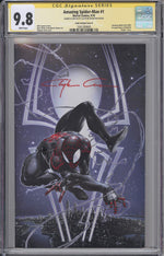 Amazing Spider-Man #1 CGC SS 9.8 Clayton Crain Virgin Variant - Miles Morales Remarked with Red Sig