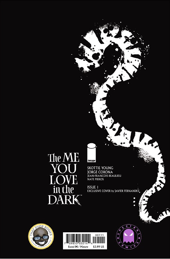 The Me You Love in the Dark #1 Virgin Variant Cover