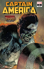 Captain America #21 - Patrick Zircher Marvel Zombies Variant