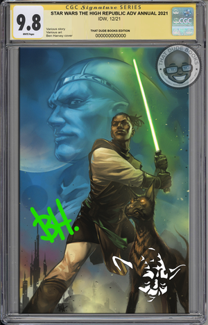 Star Wars the High Republic Adventures Annual 2021 - Ben Harvey Variant Cover FULL COLOR SINGLE