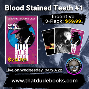 Blood Stained Teeth #1 - Dike Ruan Variant Cover