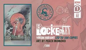 Locke and Key In Pale Battalions Go #1 Peach Momoko Virgin Variant Set