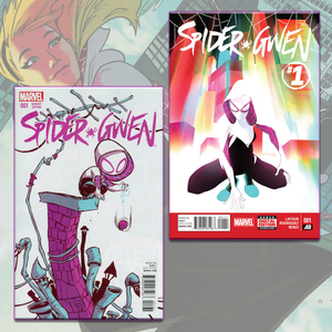 Spider-Gwen #1 - Cover A & Skottie Young Variant Set