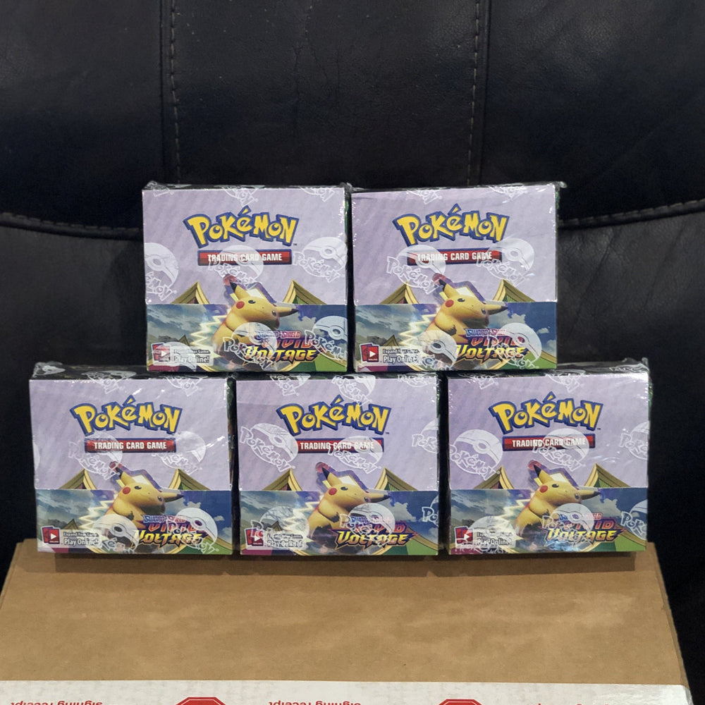 
            
                Load image into Gallery viewer, Pokemon TCG Sword and Shield Vivid Voltage Booster Box
            
        