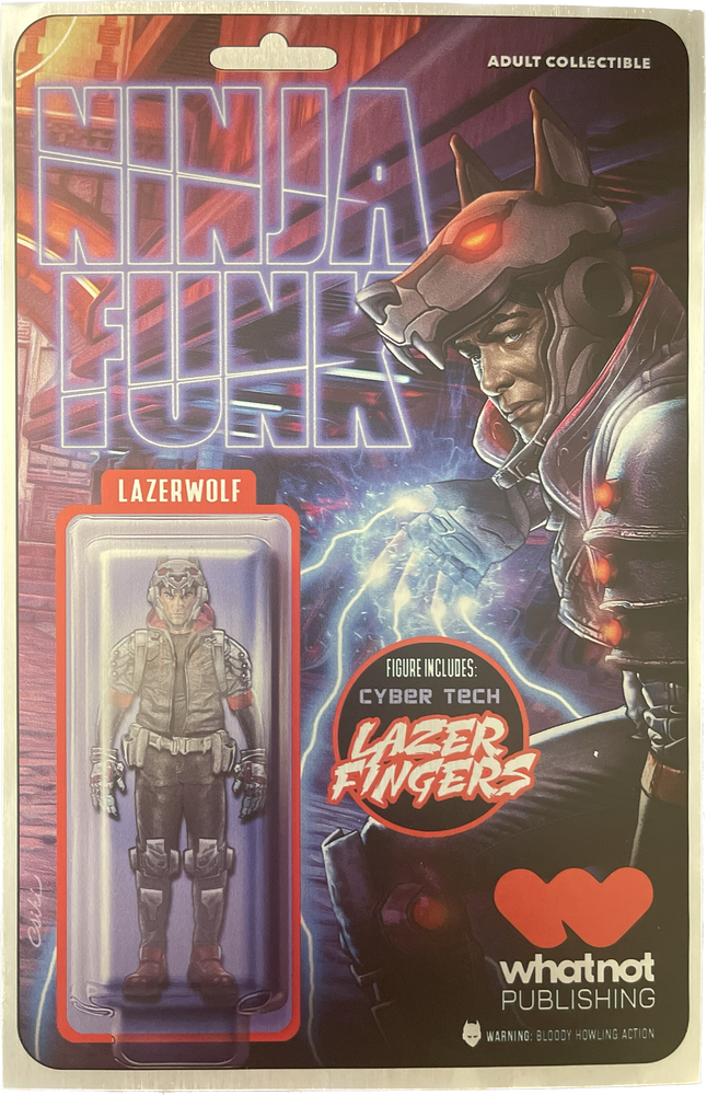 
            
                Load image into Gallery viewer, Ninja Funk #1 - Rob Csiki LAZERWOLF AF Variant Cover
            
        