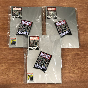 
            
                Load image into Gallery viewer, SDCC 2019 Toynk Exclusive Marvel 80 Years Enamel Pin
            
        