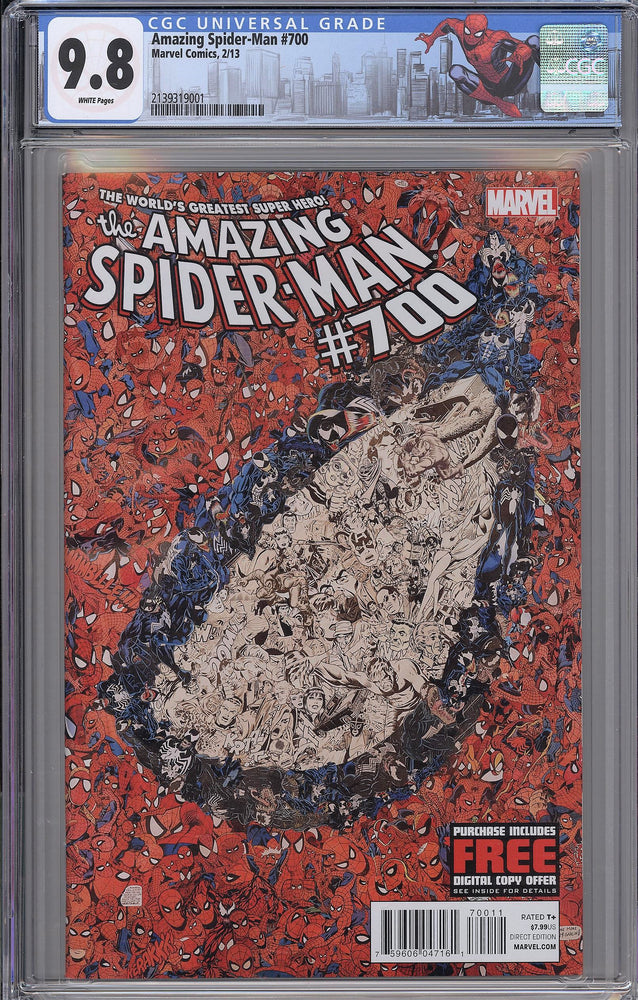 Amazing Spider-Man #700 CGC 9.8 Garcin Variant