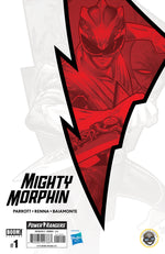 Mighty Morphin #1 Ben Harvey Virgin Variant Cover