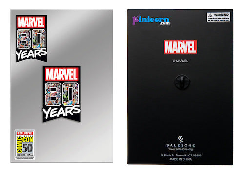 
            
                Load image into Gallery viewer, SDCC 2019 Toynk Exclusive Marvel 80 Years Enamel Pin
            
        