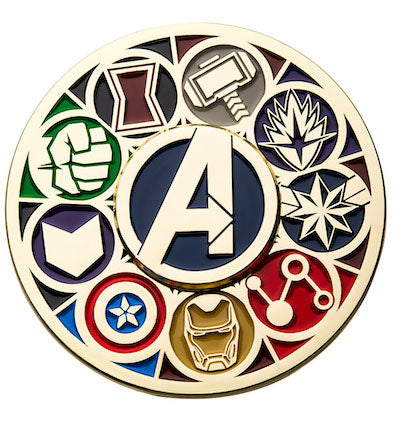 SDCC 2019 Toynk Exclusive Avengers Deluxe Spinning Enamel Pin