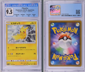 Pokémon Pikachu 16/49 Japanese Dream League CGC 9.5