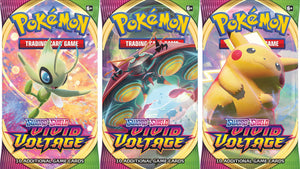 
            
                Load image into Gallery viewer, Pokemon TCG Sword and Shield Vivid Voltage Booster Box
            
        
